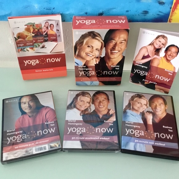 Gaiam Other - Yoga Now Rodney Yee Box Set of 3 DVD’s